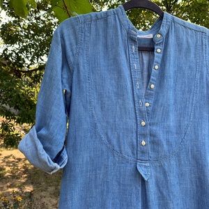 Rare sold out Imogene + Willie chambray dress!